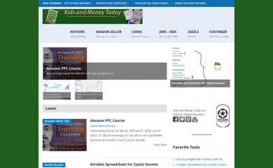 kidsandmoneytoday.com screenshot