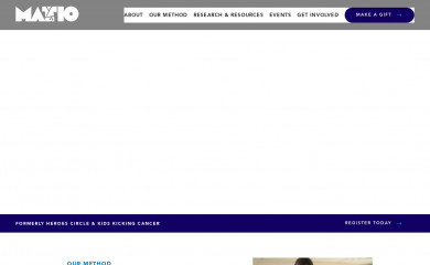 kidskickingcancer.org screenshot