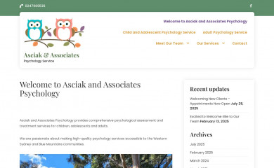 kidspsychologist.com.au screenshot