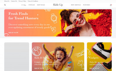 kidzup.shop screenshot
