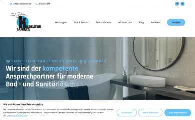 kiebelstein.de screenshot