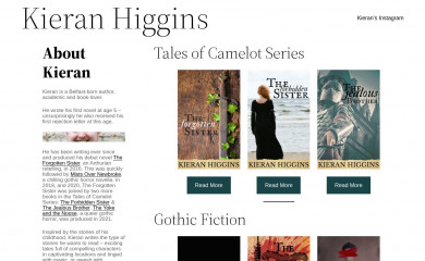 kieranhiggins.co.uk screenshot