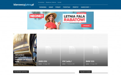 kierowcyjutra.pl screenshot