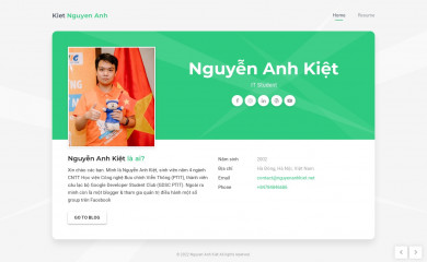 kiet.edu.vn screenshot