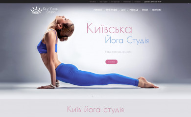 http://kievyogastudio.com screenshot
