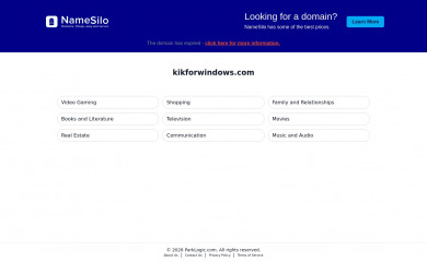 kikforwindows.com screenshot