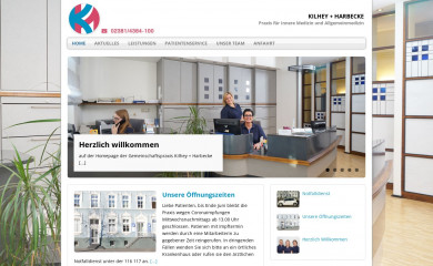 kilhey-harbecke.de screenshot