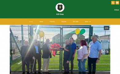 killgaa.ie screenshot
