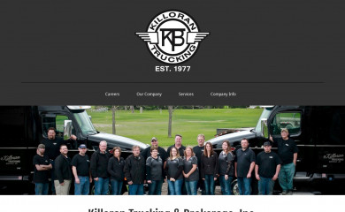 killorantrucking.com screenshot