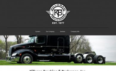 killorantrucking.com screenshot