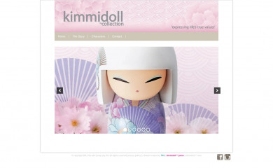 kimmidoll.com screenshot
