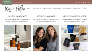 kimandkalee.com screenshot