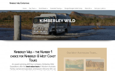 kimberleywild.com.au screenshot