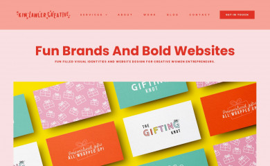 kimlawlercreative.com screenshot