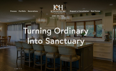 kinnisonhomes.com screenshot