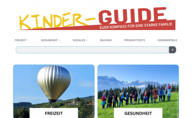 kinder-guide.at screenshot
