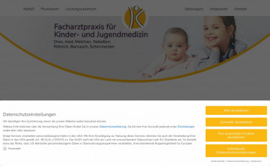 kinderaerzte-kassel.de screenshot