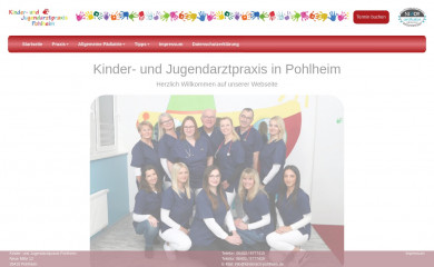 kinderarzt-pohlheim.de screenshot