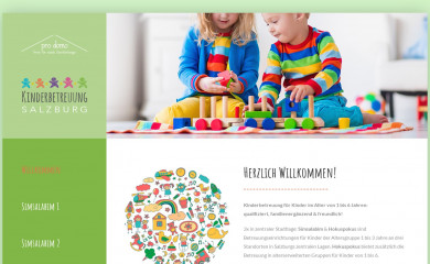 kinderbetreuung-salzburg.at screenshot