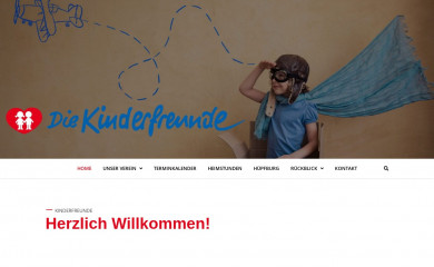 kinderfreunde-uhn.at screenshot