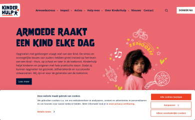kinderhulp.nl screenshot