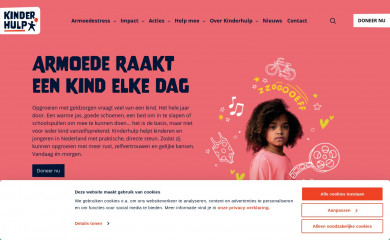 kinderhulp.nl screenshot