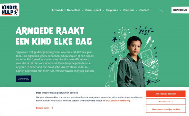 kinderhulp.nl screenshot