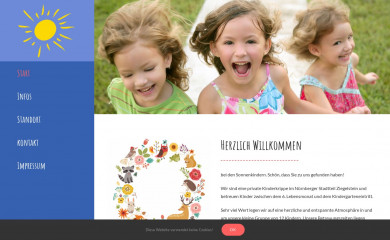 kinderkrippe-sonnenkinder.de screenshot