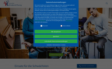 kinderstiftung.de screenshot