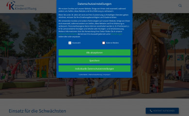 kinderstiftung.de screenshot