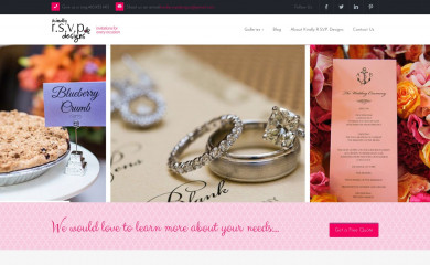 kindlyrsvpdesigns.com screenshot