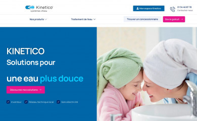 kinetico.fr screenshot