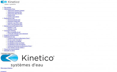 kinetico.fr screenshot