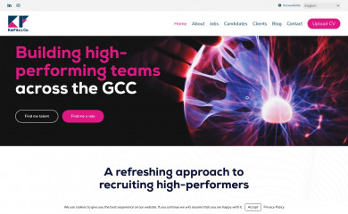 kinfitz.com screenshot
