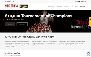 kingtrivia.com screenshot