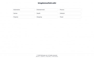 kingdomsofold.wiki screenshot