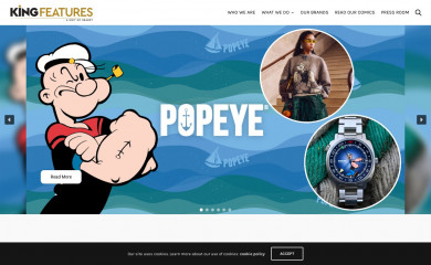 kingfeatures.com screenshot