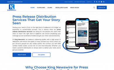 kingnewswire.com screenshot