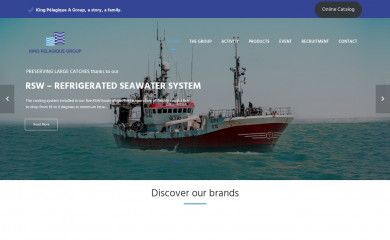 kingpelagique.com screenshot