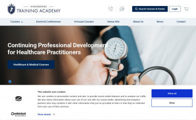 kingsbridgetrainingacademy.com screenshot