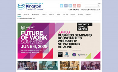 kingstonchamber.co.uk screenshot