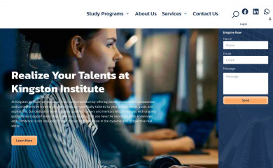 kingstoninstitute.com.au screenshot