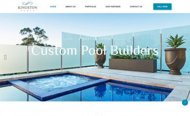 kingstonpools.com.au screenshot