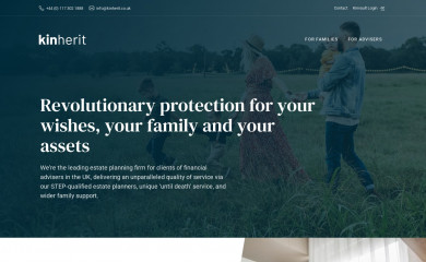 kinherit.co.uk screenshot