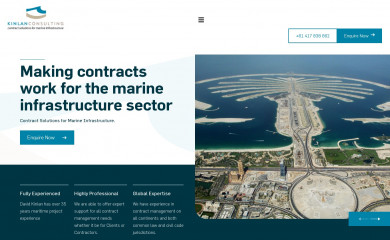 kinlanconsulting.com screenshot