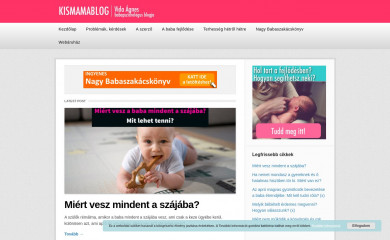 kismamablog.hu screenshot