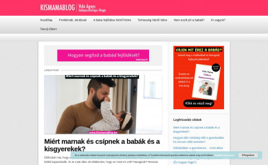 kismamablog.hu screenshot