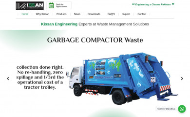 kissanengg.com.pk screenshot