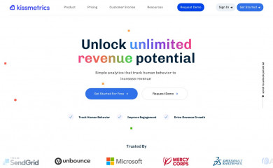 kissmetrics.io screenshot