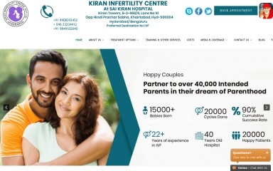 kiranivfgenetic.com screenshot